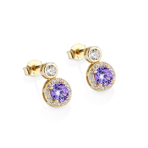 Orecchini Marcello Pane Donna in Argento Zirconia ORDV 113 - ORDV 113